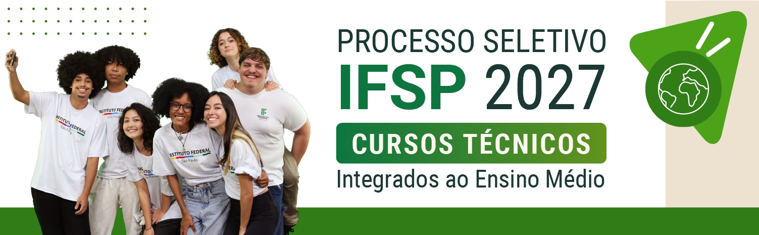 IFSP Campus Itapetininga oferta 120 vagas em Cursos Técnicos Integrados ao Ensino Médio